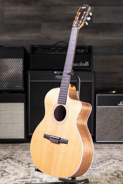 Taylor 214ce-N Nylon Grand Auditorium Acoustic/Electric Guitar with Gig Bag