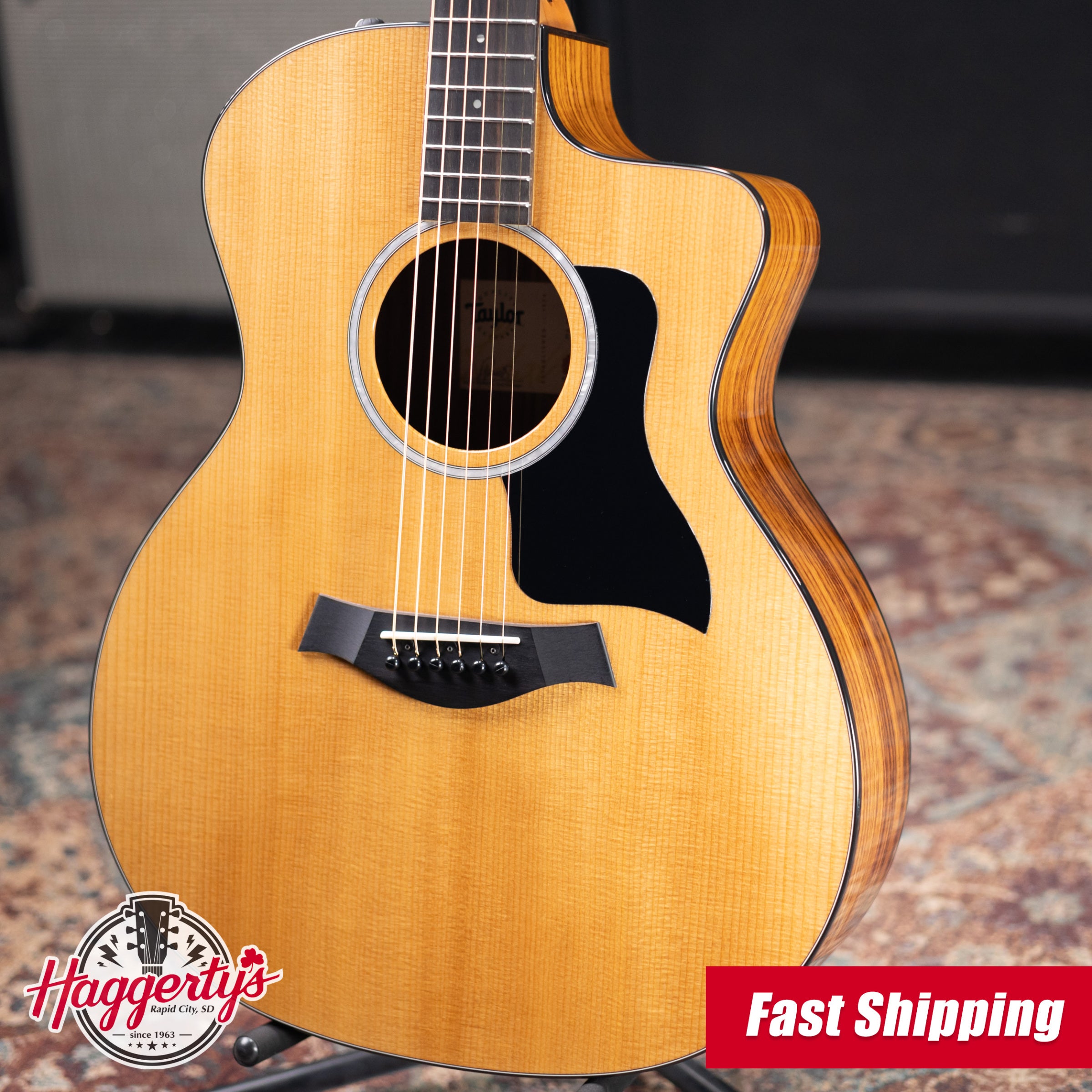 Taylor 214ce Plus Acoustic-Electric Guitar with Aerocase - Used