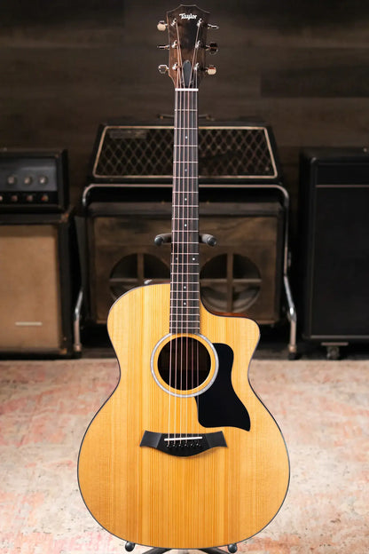 Taylor 214ce Plus Grand Auditorium Acoustic/Electric Guitar with Aerocase - Factory Demo