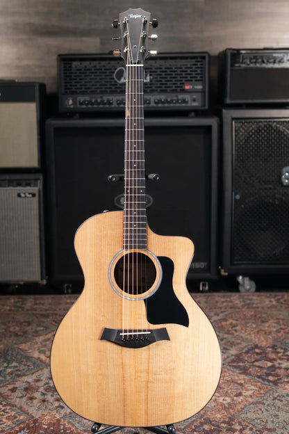 Taylor 214ce Plus Grand Auditorium Acoustic/Electric Guitar with Aerocase
