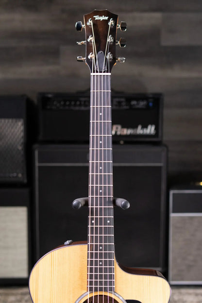 Taylor 214ce Plus Grand Auditorium Acoustic/Electric Guitar with Aerocase