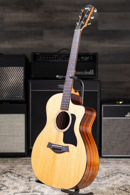 Taylor 214ce Plus Grand Auditorium Acoustic/Electric Guitar with Aerocase