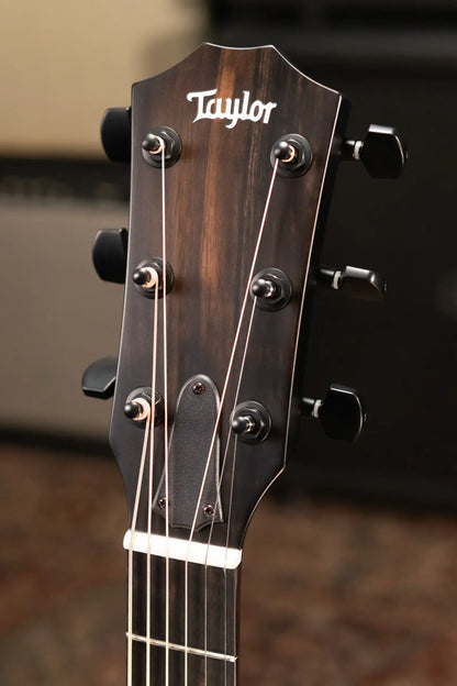 Taylor 214ce Plus Special Edition Grand Auditorium Acoustic/Electric Guitar - Trans Blue Top with Aerocase