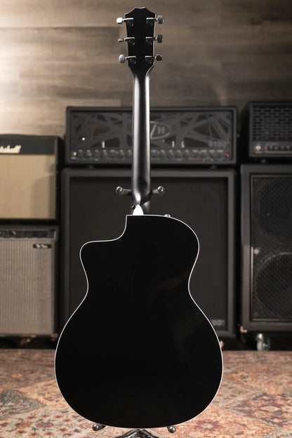 Taylor 214ce Plus Special Edition Grand Auditorium Acoustic/Electric Guitar - Trans Blue Top with Aerocase