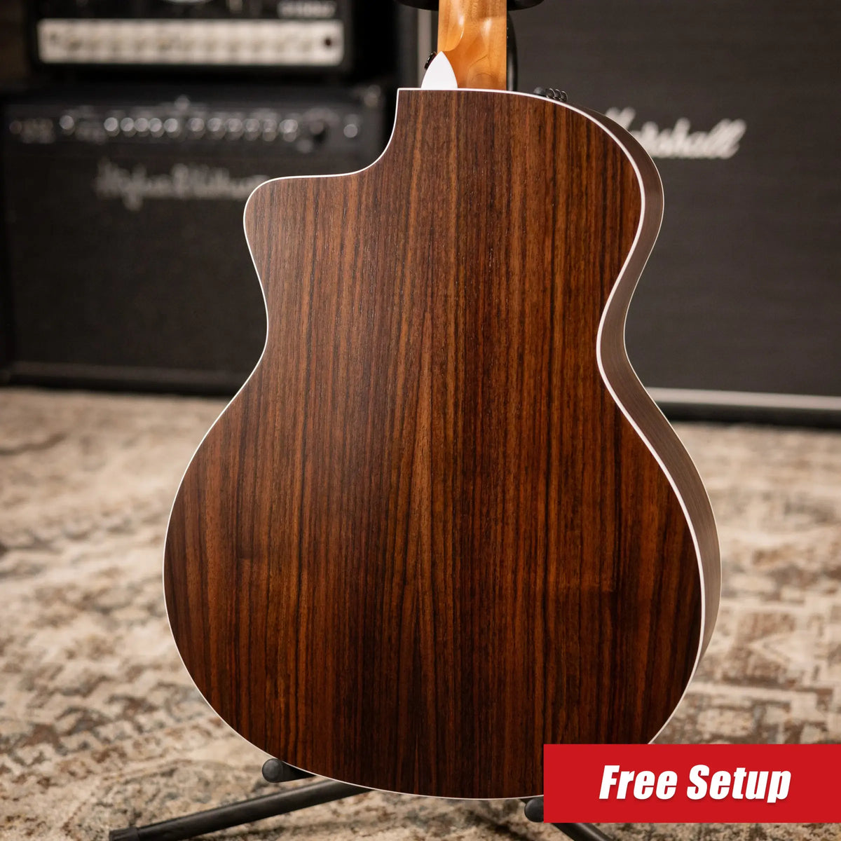 Taylor 214ce Special Edition Grand Auditorium Acoustic/Electric Guitar - Honeyburst with Gig Bag - Demo