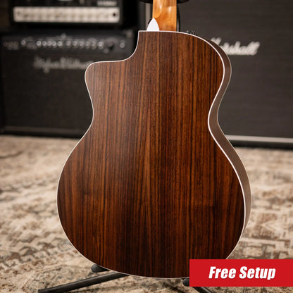 Taylor 214ce Special Edition Grand Auditorium Acoustic/Electric Guitar - Honeyburst with Gig Bag - Demo
