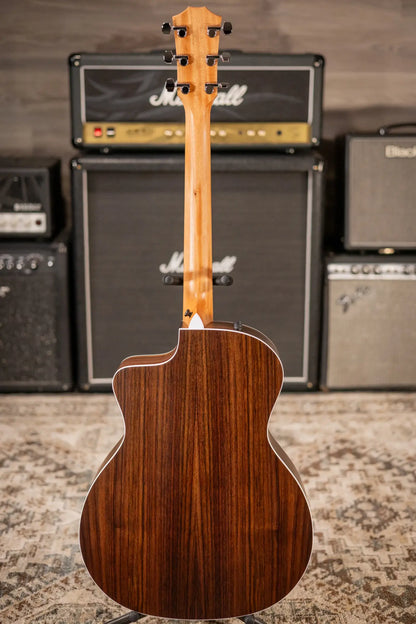 Taylor 214ce Special Edition Grand Auditorium Acoustic/Electric Guitar - Honeyburst with Gig Bag - Demo