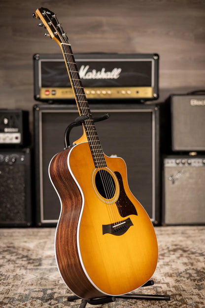 Taylor 214ce Special Edition Grand Auditorium Acoustic/Electric Guitar - Honeyburst with Gig Bag
