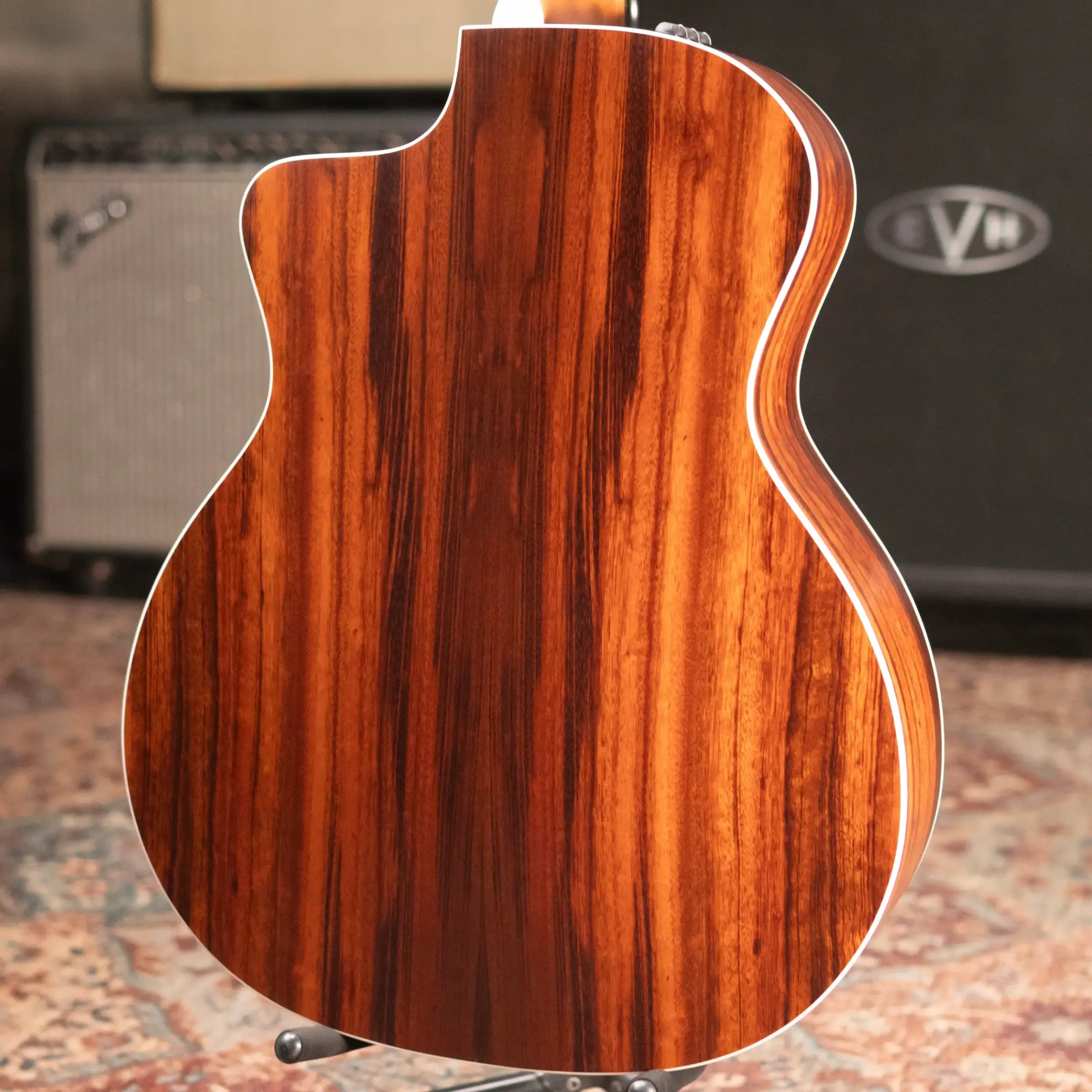 Taylor 214ce Special Edition Grand Autorium Acoustic/Electric Guitar - Satin Tigerwood with Hardshell Case