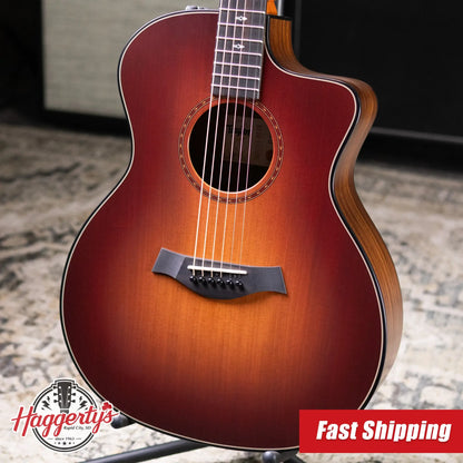 Taylor 214ce Sunset Blvd Grand Auditorium Acoustic/Electric Guitar - Sepia Burst with Gig Bag