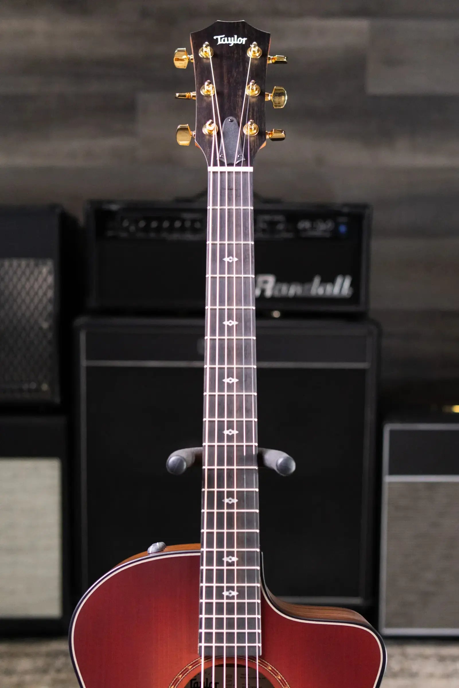 Taylor 214ce Sunset Blvd Grand Auditorium Acoustic/Electric Guitar - Sepia Burst with Gig Bag