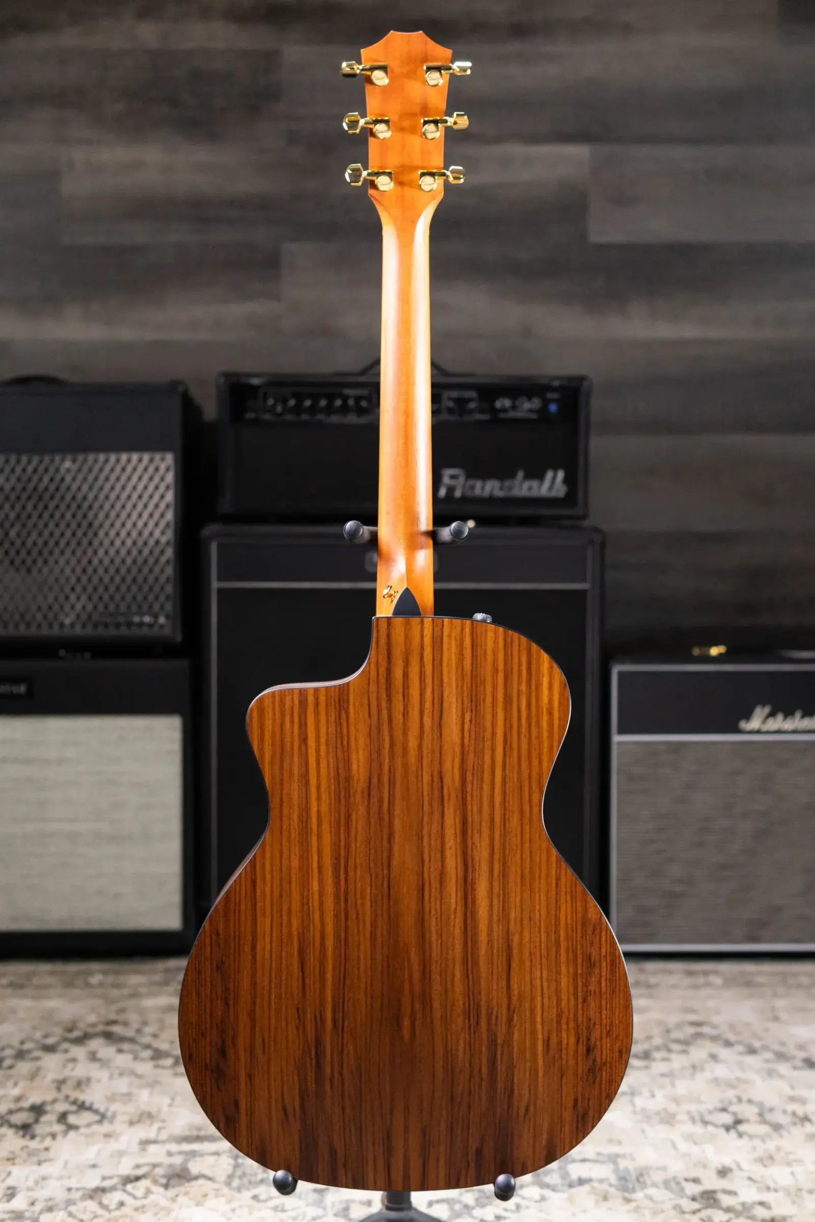 Taylor 214ce Sunset Blvd Grand Auditorium Acoustic/Electric Guitar - Sepia Burst with Gig Bag