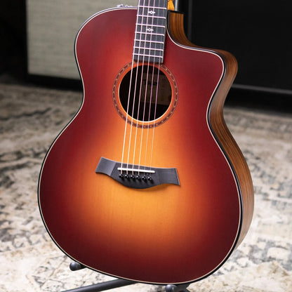 Taylor 214ce Sunset Blvd Grand Auditorium Acoustic/Electric Guitar - Sepia Burst with Gig Bag