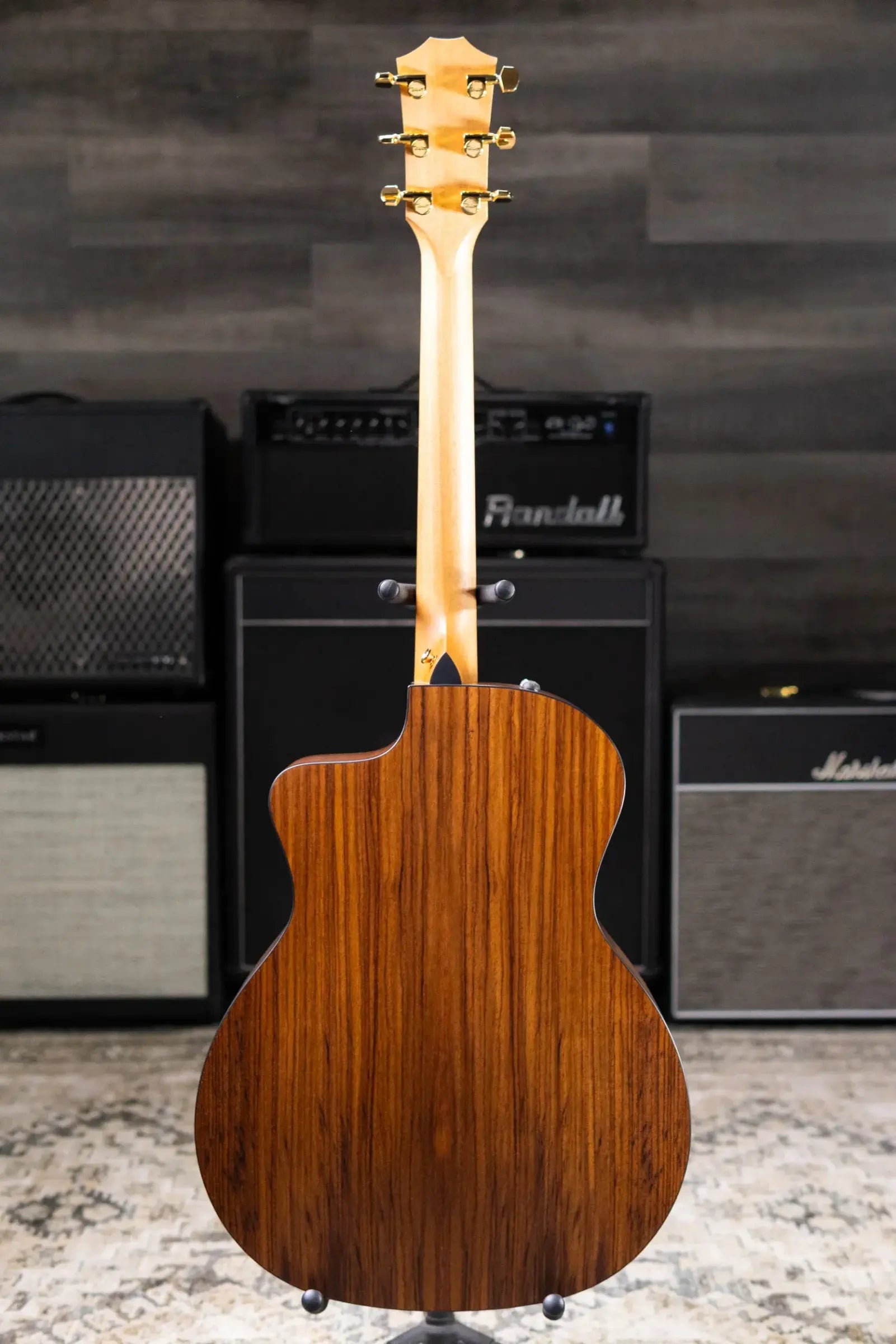 Taylor 214ce Sunset Blvd Grand Auditorium Acoustic/Electric Guitar - Sepia Burst with Gig Bag