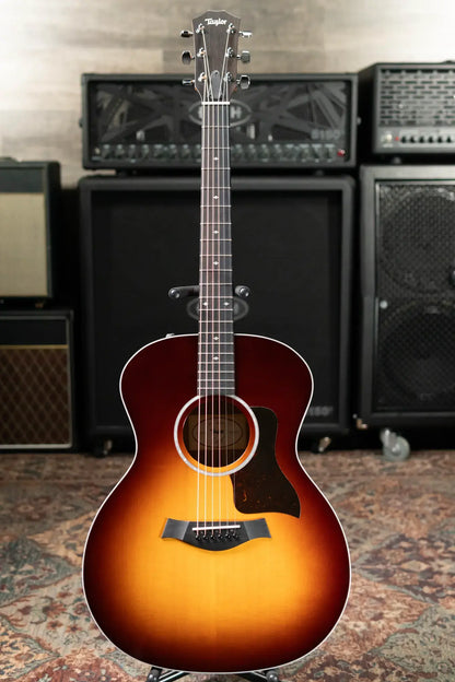 Taylor 214e-SB DLX Grand Auditorium Acoustic-Electric Guitar with Hardshell Case - Used