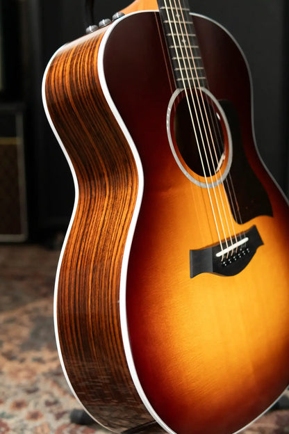Taylor 214e-SB DLX Grand Auditorium Acoustic-Electric Guitar with Hardshell Case - Used