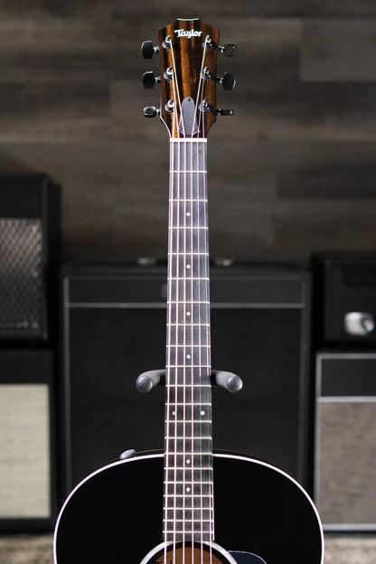 Taylor 217e-BLK Plus Grand Pacific Acoustic/Electric Guitar - Black with Aerocase