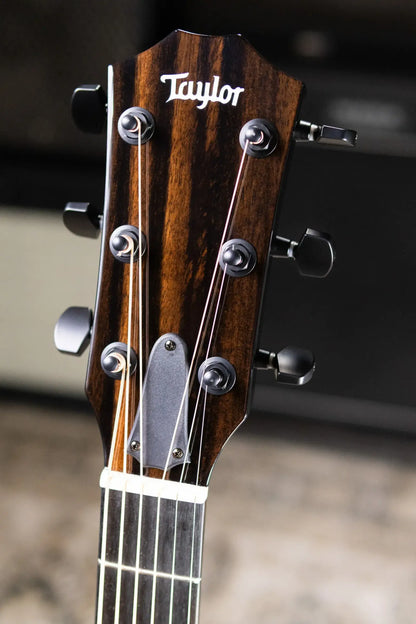 Taylor 217e-BLK Plus Grand Pacific Acoustic/Electric Guitar - Black with Aerocase