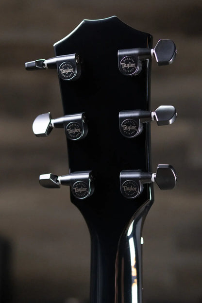 Taylor 217e-BLK Plus Grand Pacific Acoustic/Electric Guitar - Black with Aerocase