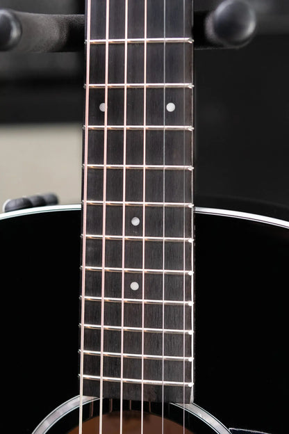 Taylor 217e-BLK Plus Grand Pacific Acoustic/Electric Guitar - Black with Aerocase - Factory Used