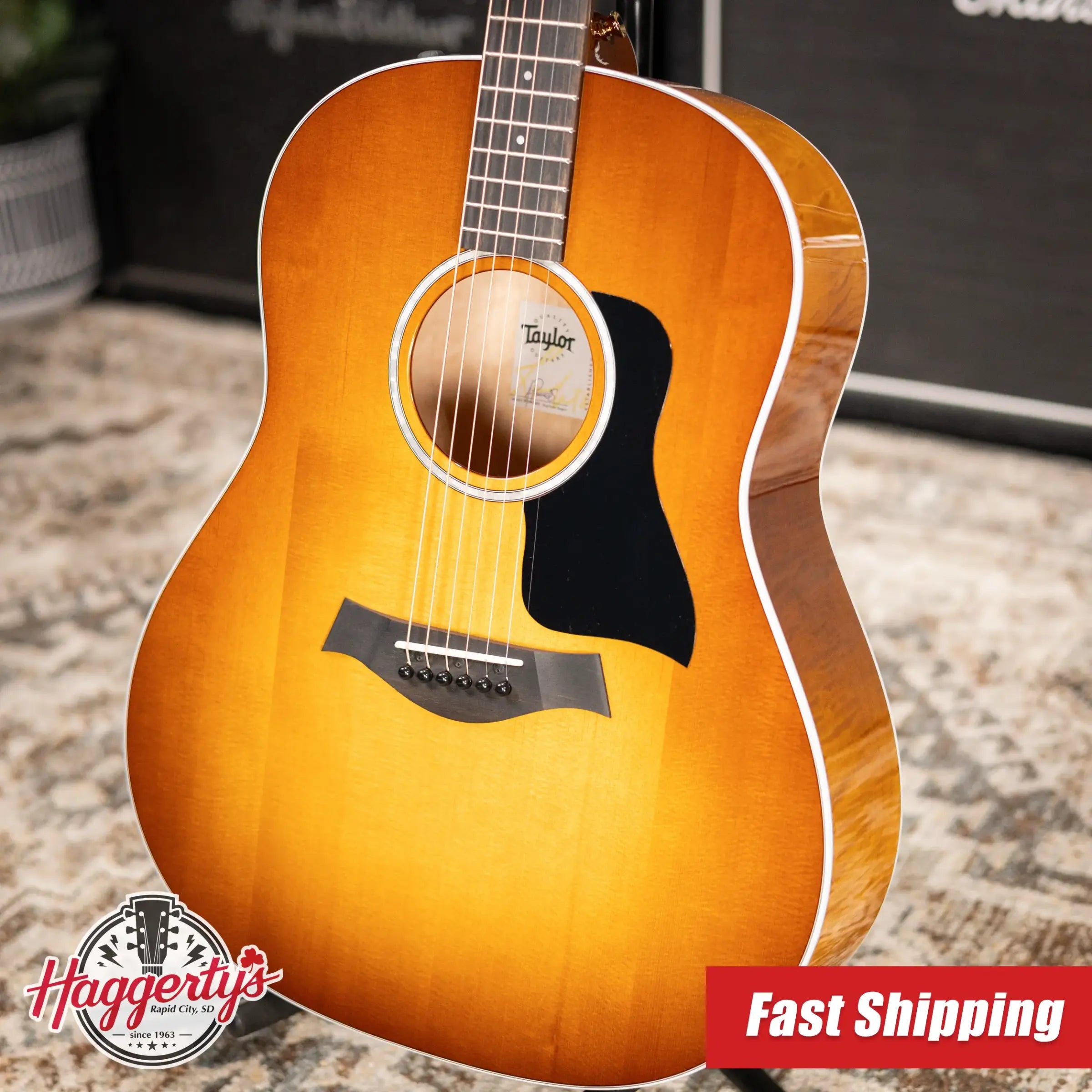 Taylor 217e Plus Special Edition Grand Pacific Acoustic/Electric Guitar - Honeyburst with Aerocase