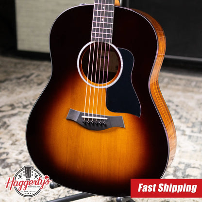 Taylor 217e-SB Plus Grand Pacific Acoustic/Electric Guitar - Sunburst with Aerocase