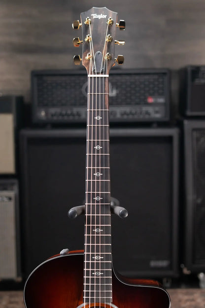 Taylor 224ce-K DLX Grand Auditorium Acoustic/Electric Guitar - Shaded Edgeburst with Hardshell Case