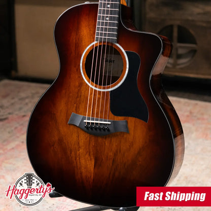 Taylor 224ce-K DLX Grand Auditorium Acoustic/Electric Guitar with Hardshell Case - Factory Demo