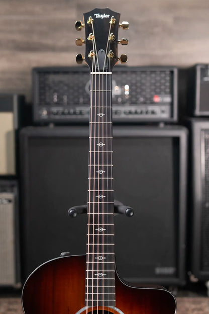 Taylor 224ce-K DLX Grand Auditorium Acoustic/Electric Guitar with Hardshell Case - Display Model