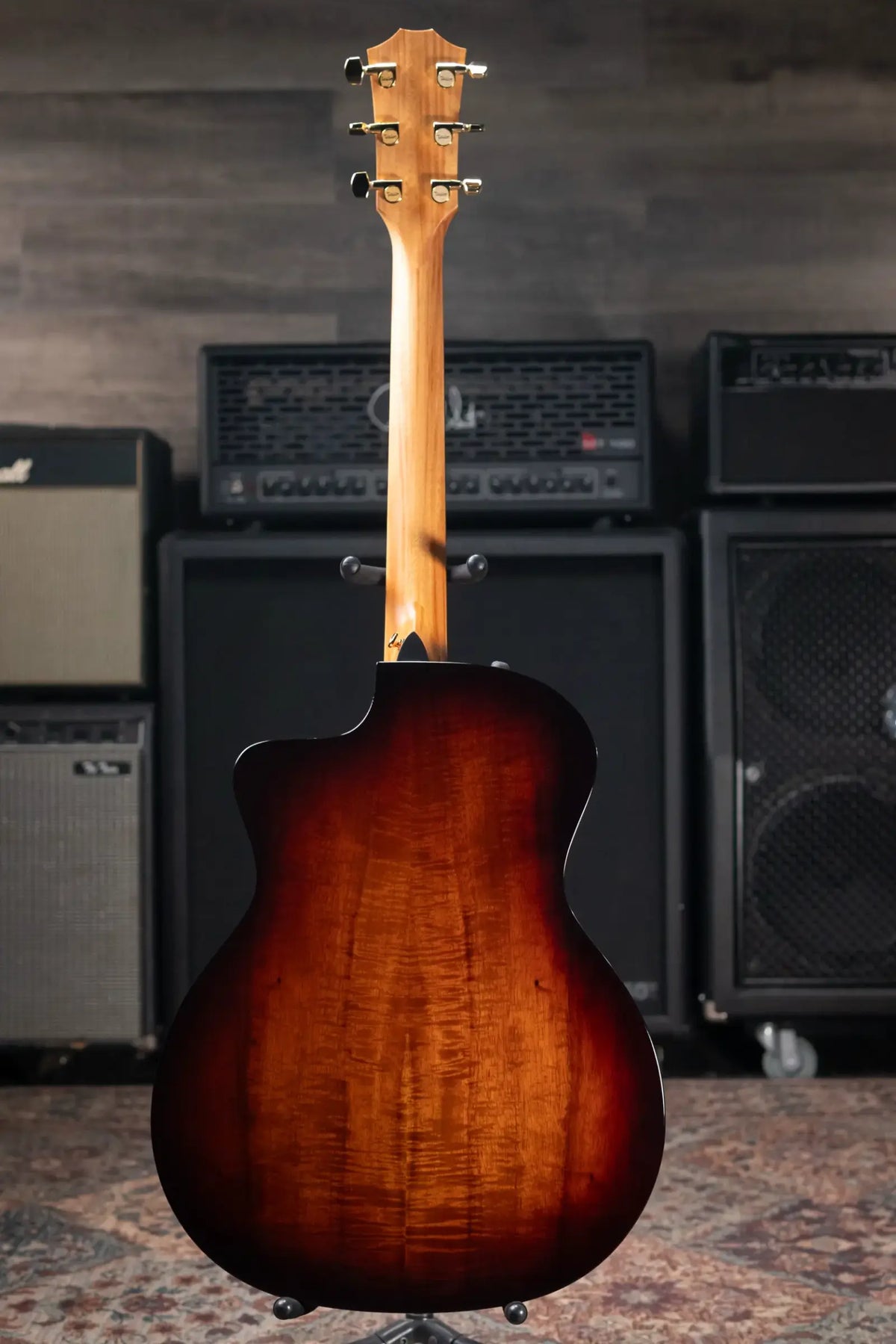 Taylor 224ce-K DLX Grand Auditorium Acoustic/Electric Guitar with Hardshell Case - Display Model