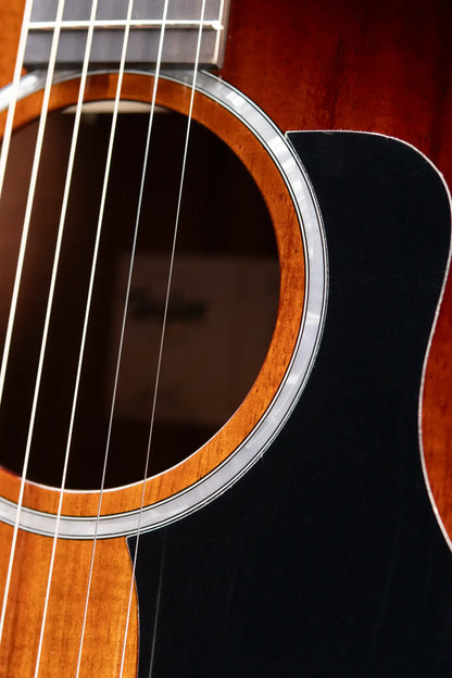 Taylor 224ce-K DLX Grand Auditorium Acoustic/Electric Guitar with Hardshell Case - Display Model