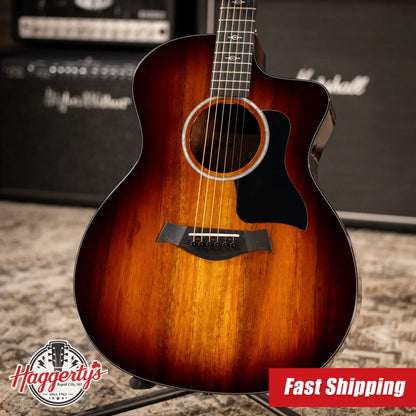 Taylor 224ce-K DLX Grand Auditorium Acoustic/Electric Guitar with Hardshell Case