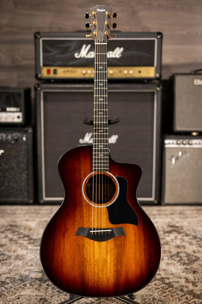 Taylor 224ce-K DLX Grand Auditorium Acoustic/Electric Guitar with Hardshell Case
