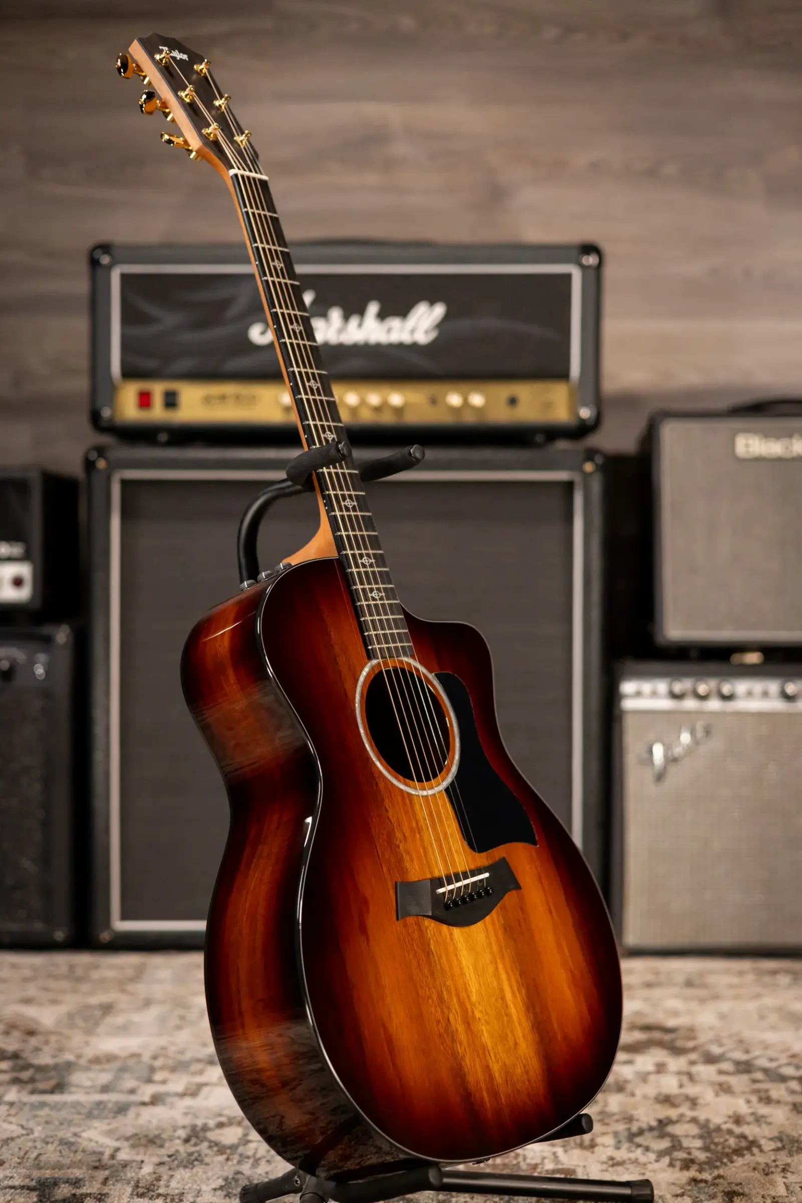 Taylor 224ce-K DLX Grand Auditorium Acoustic/Electric Guitar with Hardshell Case