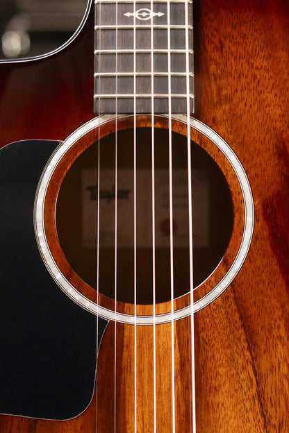 Taylor 224ce-K DLX Left-Handed Grand Auditorium Acoustic/Electric Guitar with Hardshell Case