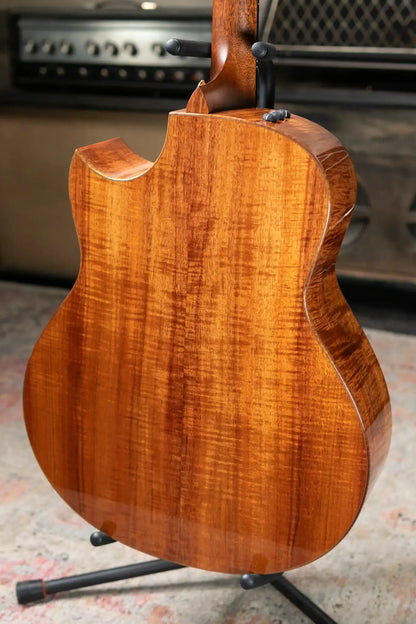 Taylor Custom Shop Catch C28ce #29 Grand Orchestra Acoustic/Electric - AA Koa with Hardshell Case - Floor Model Demo