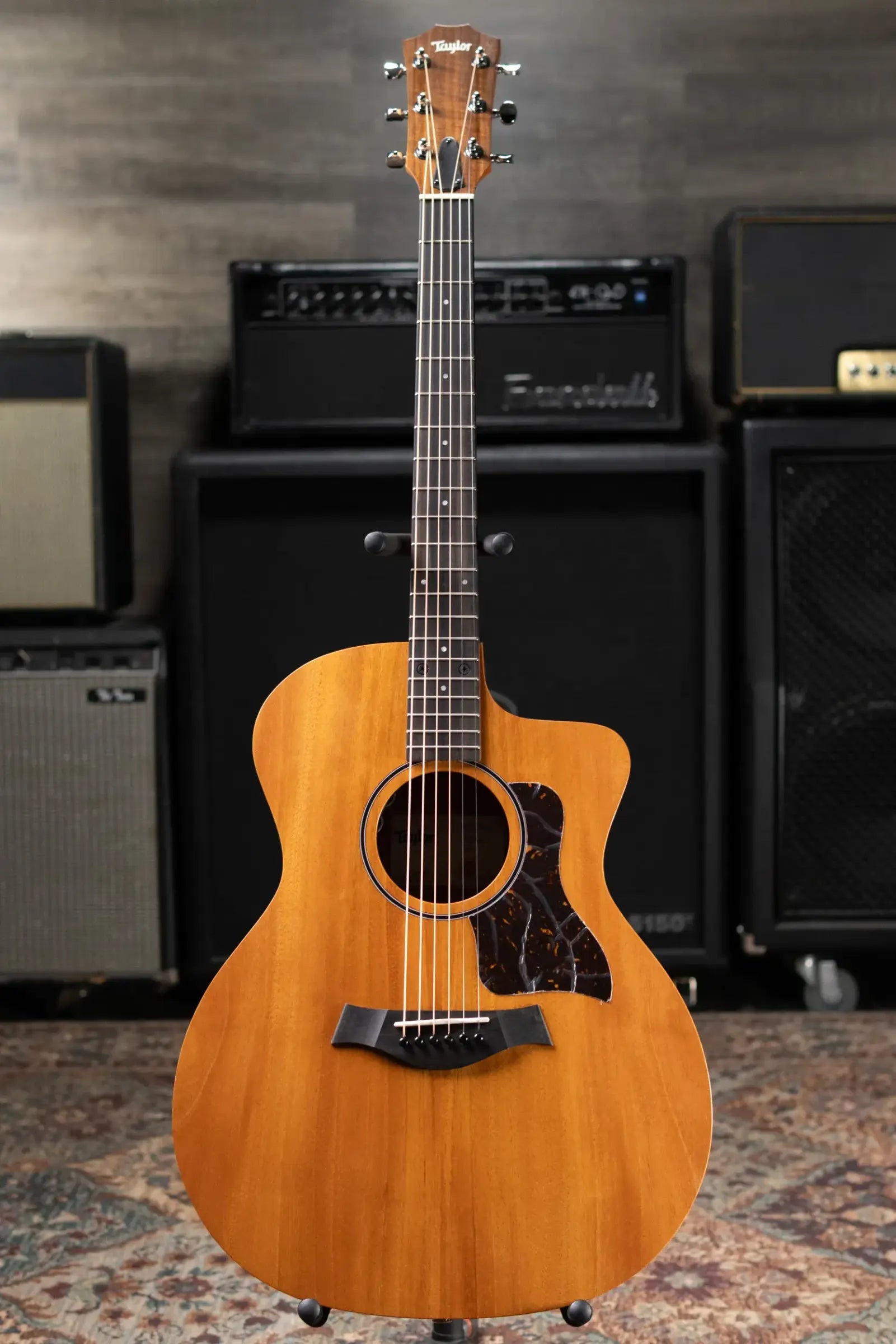 Taylor 24ce Grand Auditorium Acoustic-Electric Guitar with Gig Bag - Floor Demo