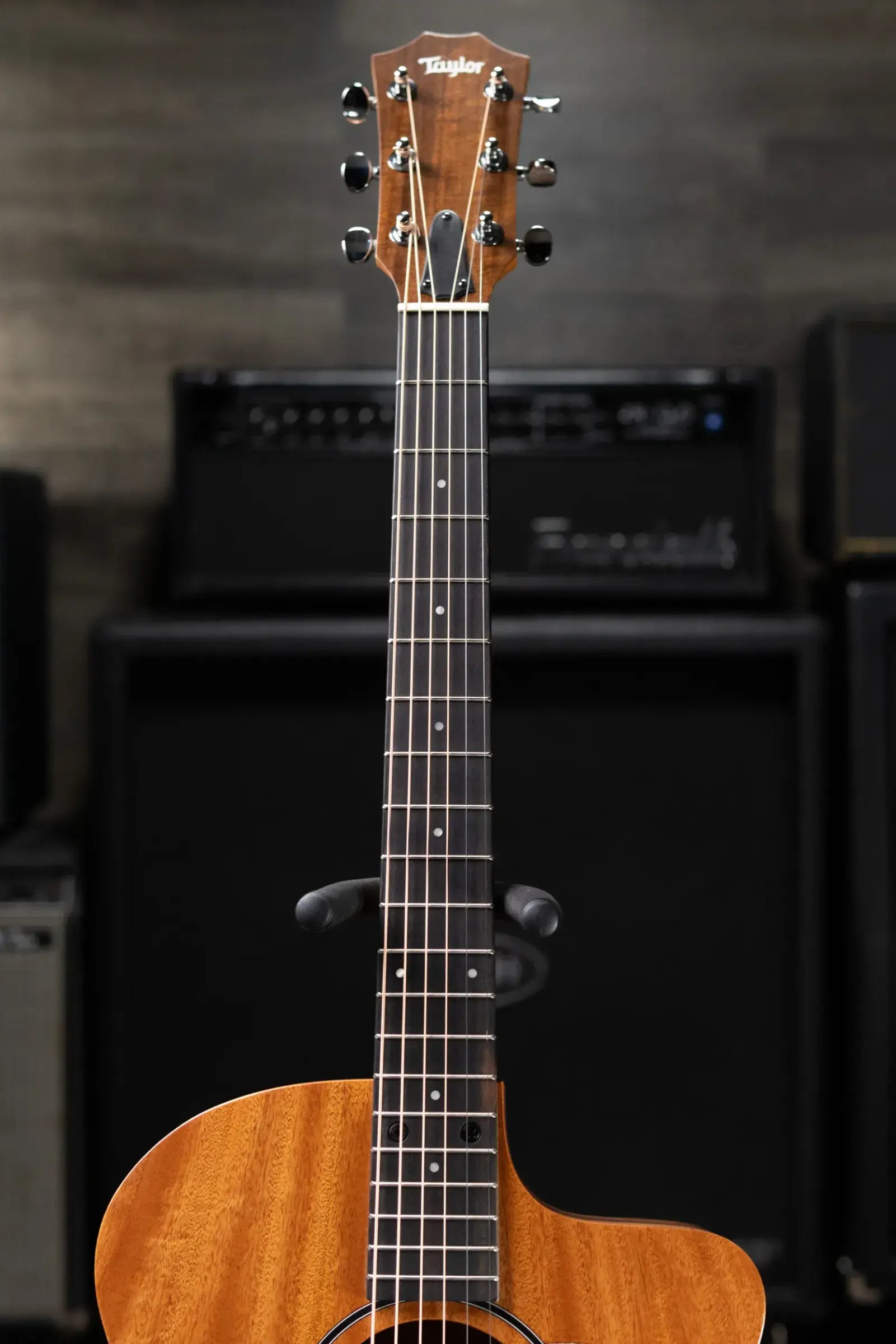 Taylor 24ce Grand Auditorium Acoustic-Electric Guitar with Gig Bag - Floor Demo