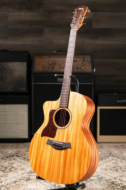 Taylor 24ce Left-Handed Grand Auditorium Acoustic/Electric Guitar with Gig Bag