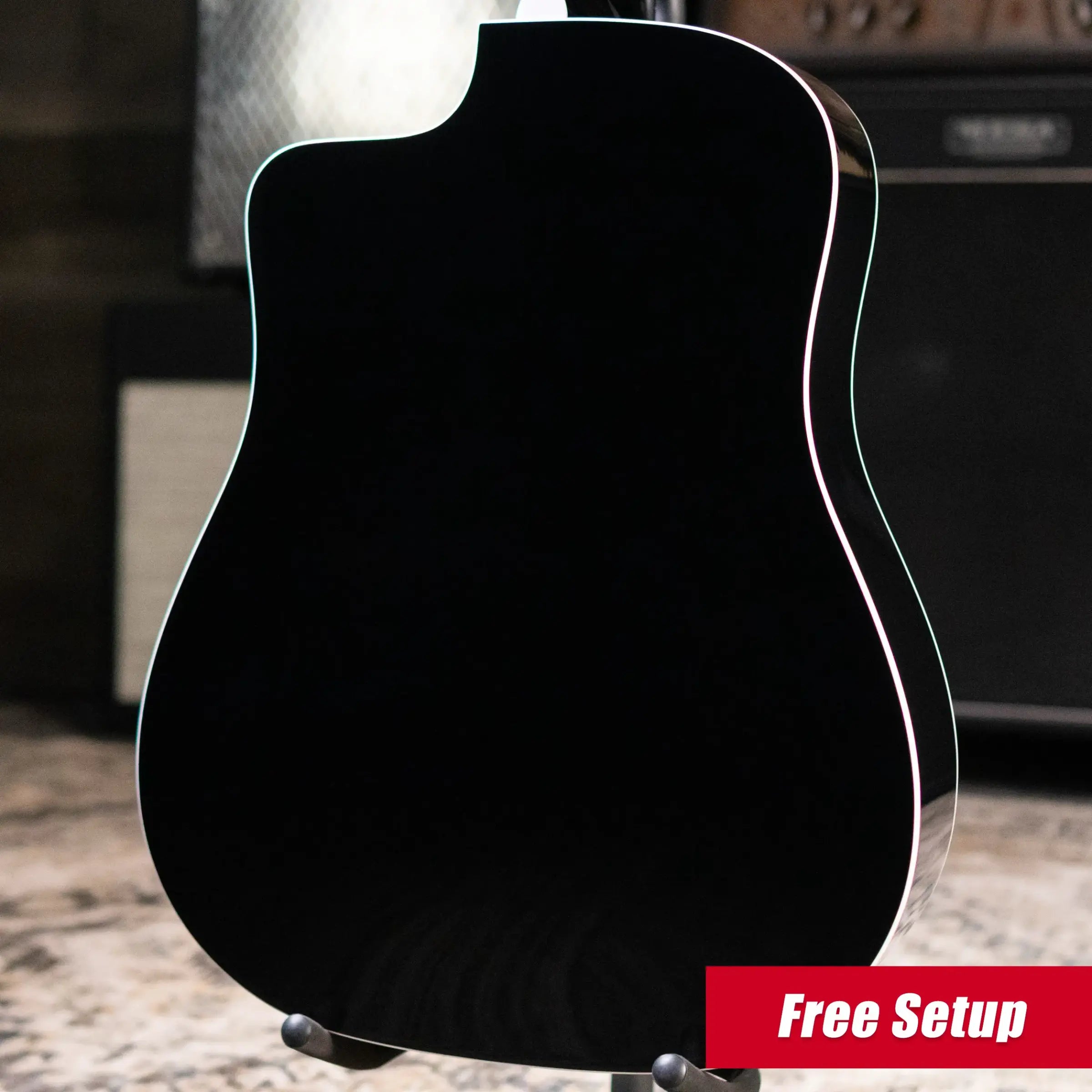 Taylor 250ce Plus BLK Bajo Quinto Acoustic/Electric Guitar - Black with Aerocase