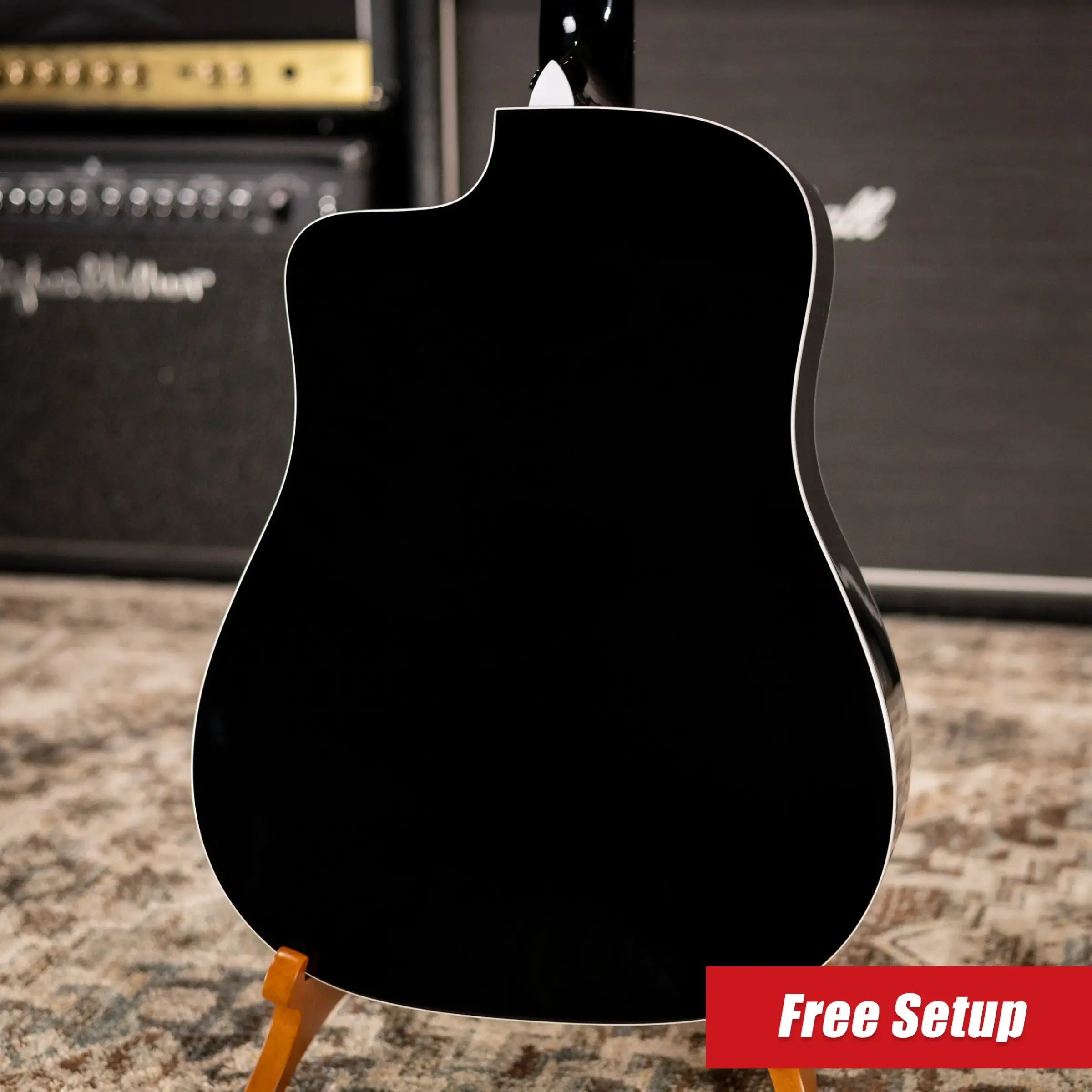 Taylor 250ce Plus BLK Bajo Quinto Acoustic/Electric Guitar - Black with Aerocase - Factory Demo