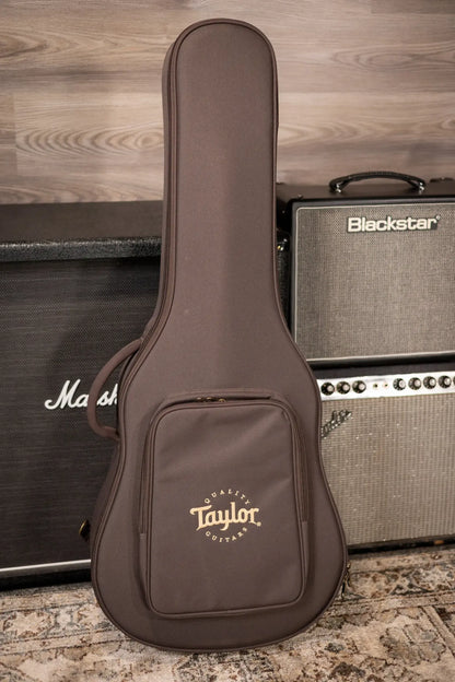 Taylor 250ce Plus BLK Bajo Quinto Acoustic/Electric Guitar - Black with Aerocase - Factory Demo
