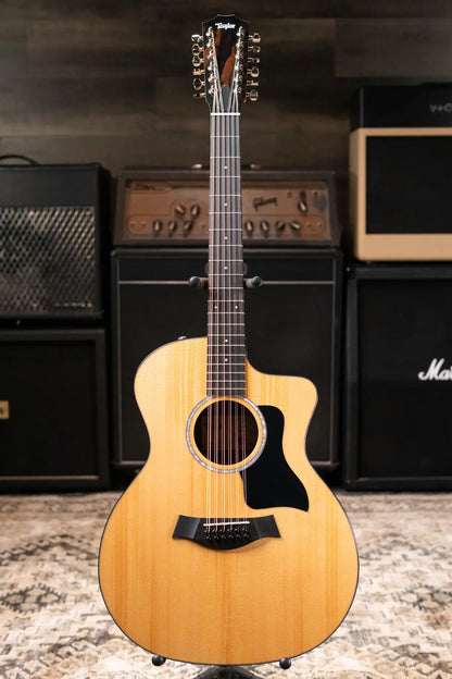 Taylor 254ce Plus 12-String Grand Auditorium Acoustic/Electric Guitar with Aerocase