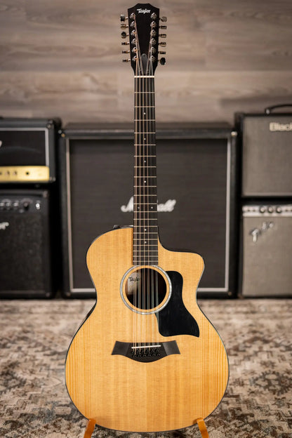 Taylor 254ce Plus 12-String Grand Auditorium Acoustic/Electric Guitar with Aerocase