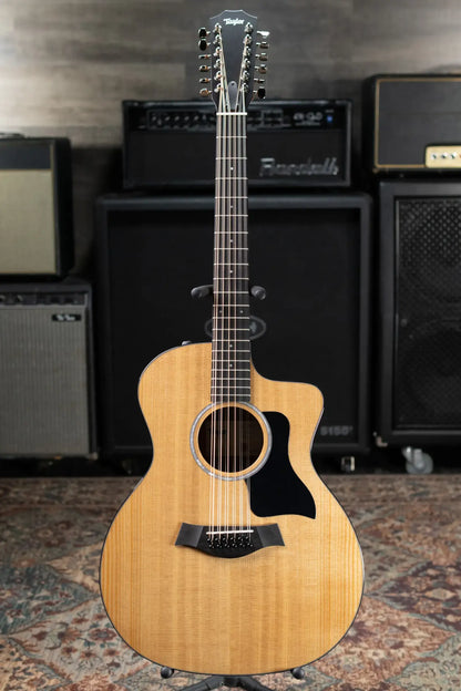 Taylor 254ce Plus 12-String Grand Auditorium Acoustic/Electric Guitar with Aerocase