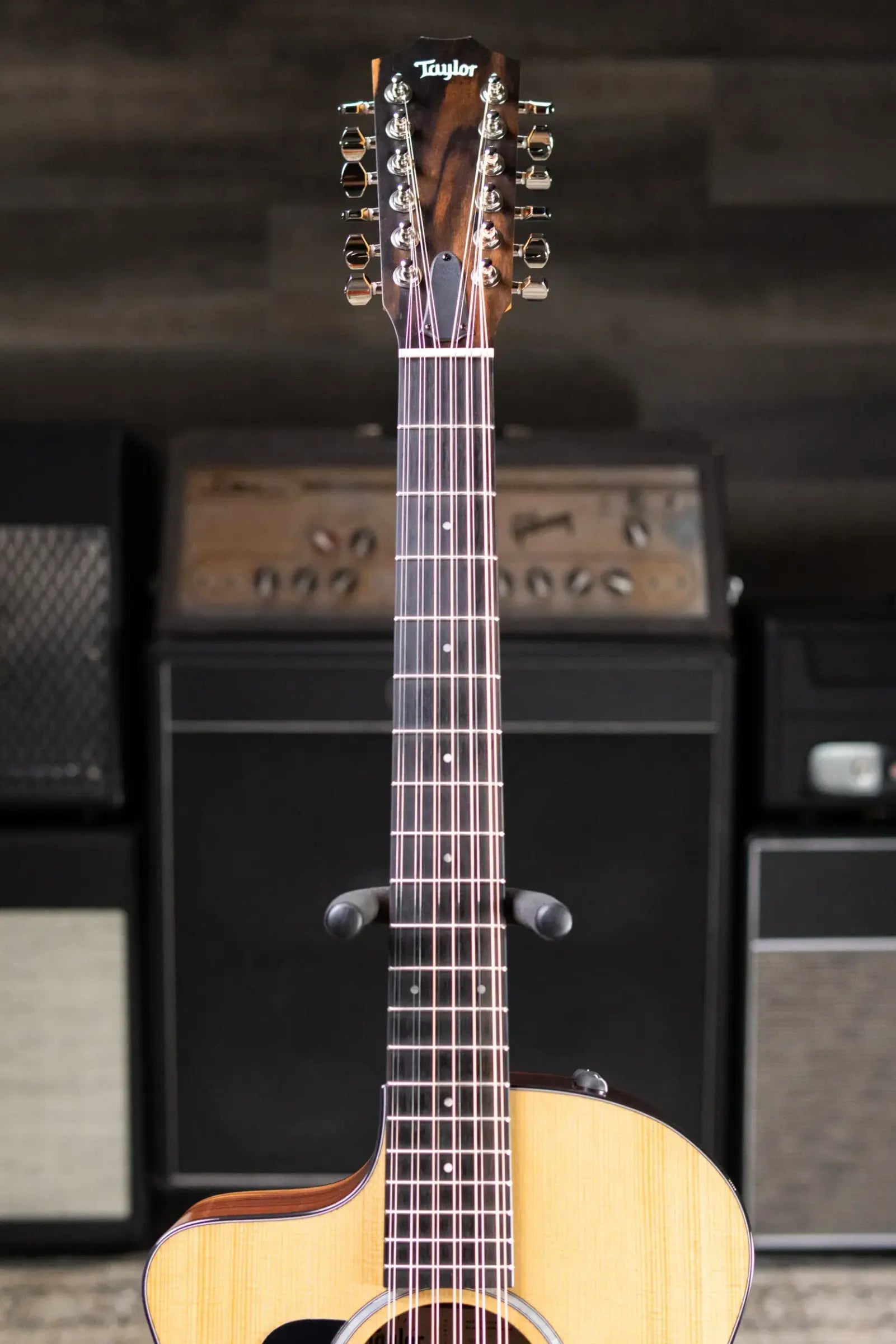 Taylor 254ce Plus Left-Hand 12-String Grand Auditorium Acoustic/Electric Guitar with Aerocase