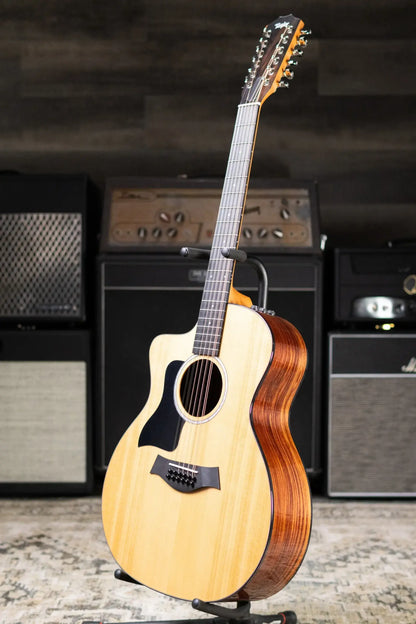 Taylor 254ce Plus Left-Hand 12-String Grand Auditorium Acoustic/Electric Guitar with Aerocase