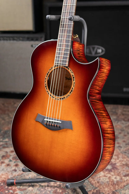 Taylor '25 Catch Custom C14ce #4 Grand Auditorium Maple/Sitka Acoustic/Electric Guitar with Hardshell Case