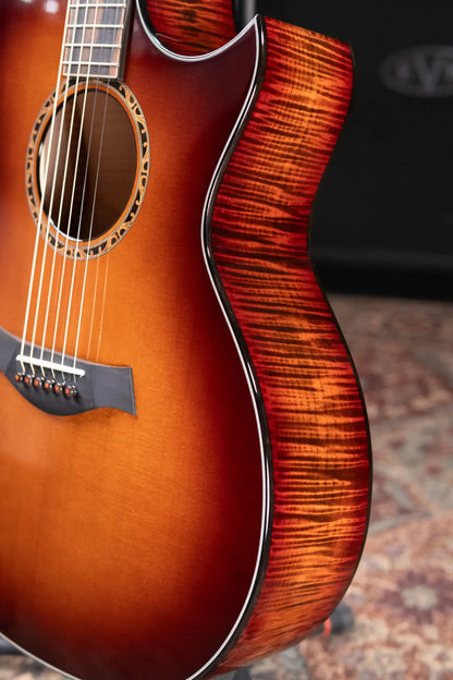 Taylor '25 Catch Custom C14ce #4 Grand Auditorium Maple/Sitka Acoustic/Electric Guitar with Hardshell Case
