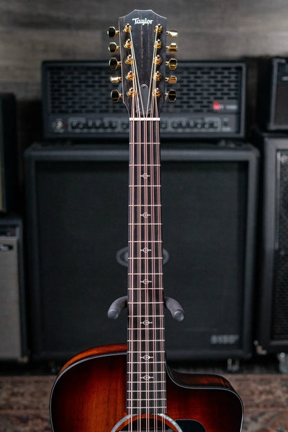 Taylor 260ce-K DLX Bajo Quinto Acoustic/Electric Guitar with Hardshell Case